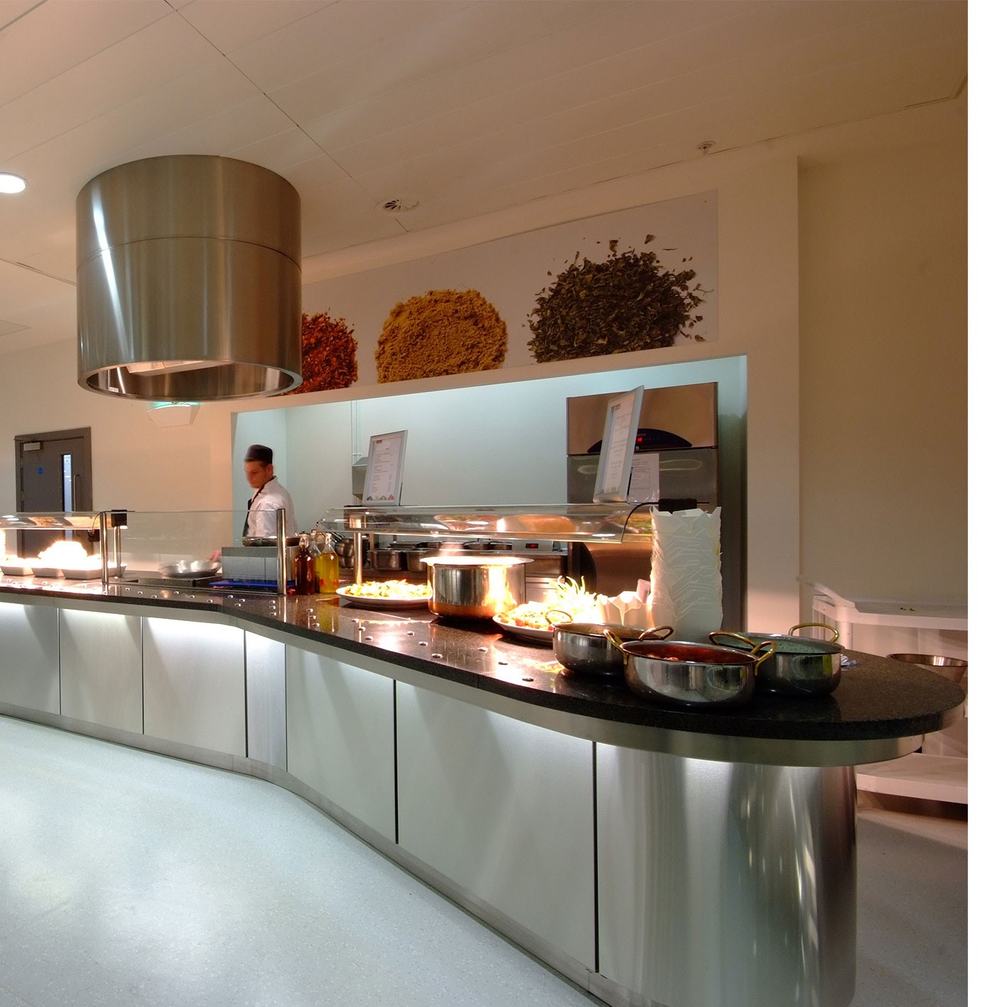 Bespoke food service counters